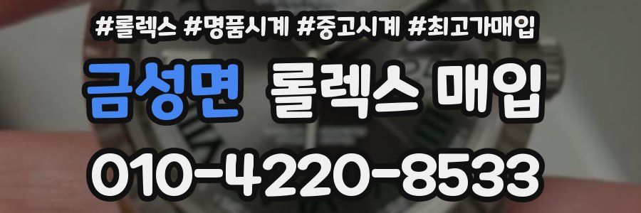 금성면 롤렉스 매입