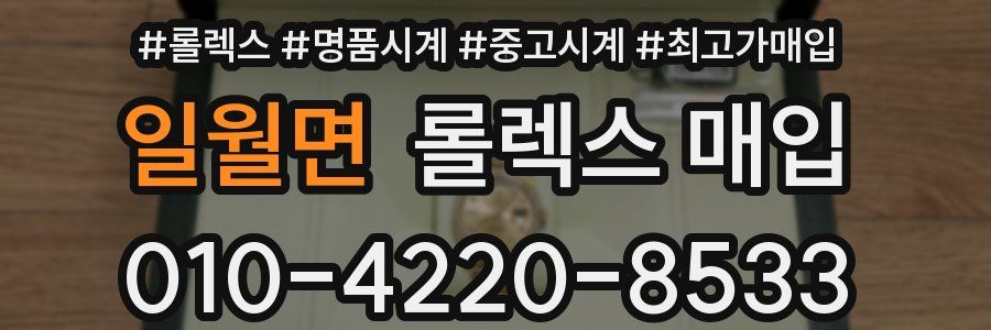 일월면 롤렉스 매입