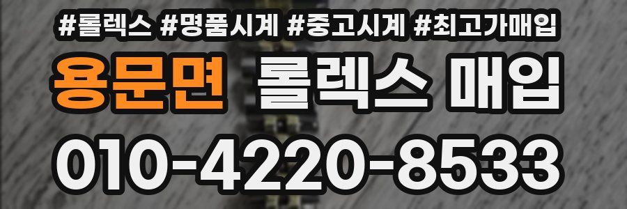 용문면 롤렉스 매입