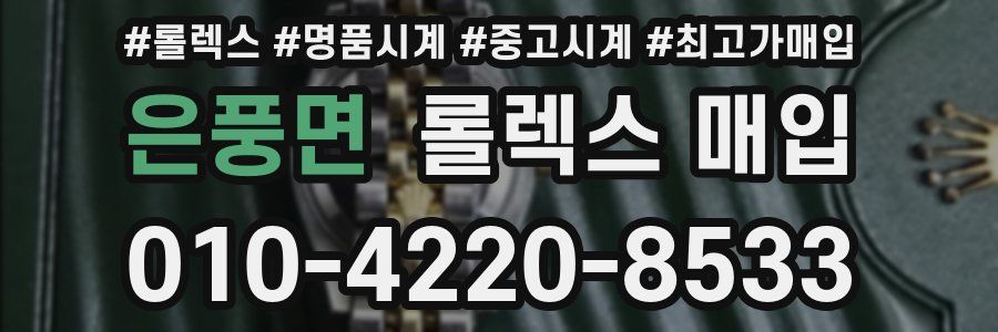 은풍면 롤렉스 매입
