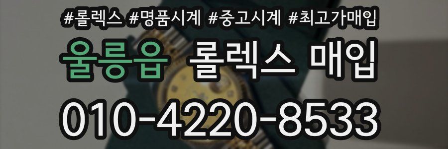 울릉읍 롤렉스 매입