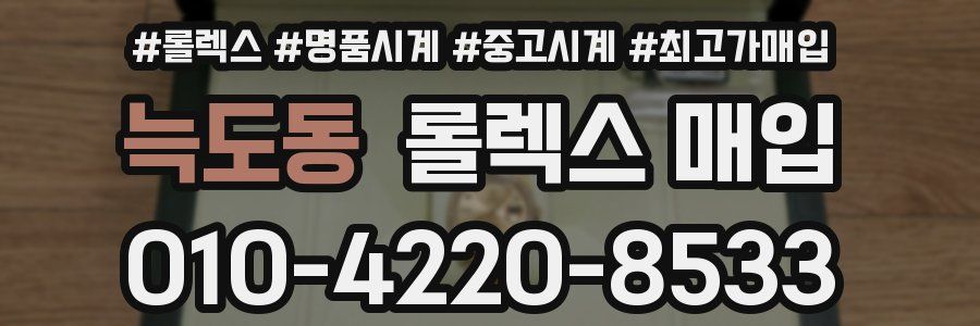 늑도동 롤렉스 매입