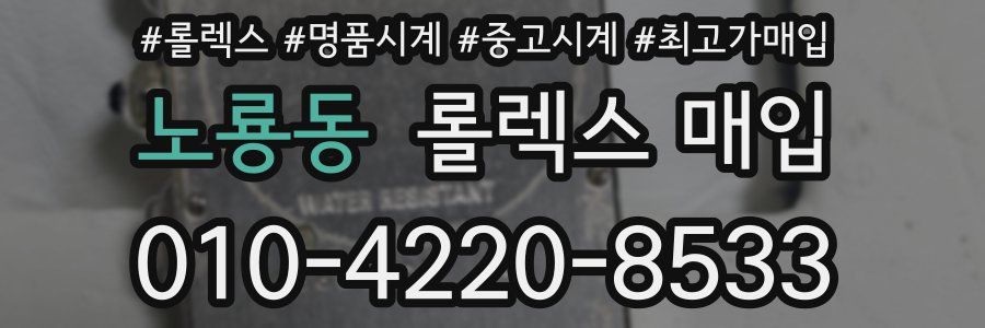 노룡동 롤렉스 매입