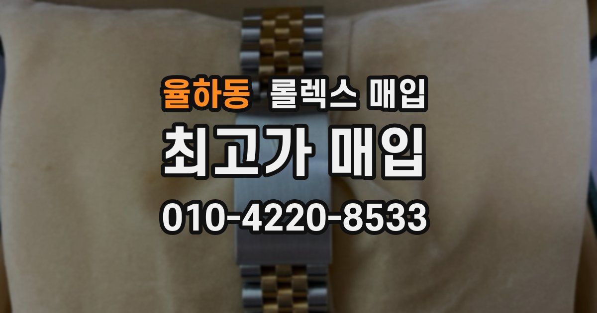 율하동 롤렉스 매입