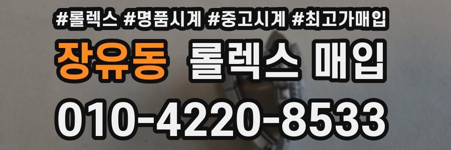 장유동 롤렉스 매입
