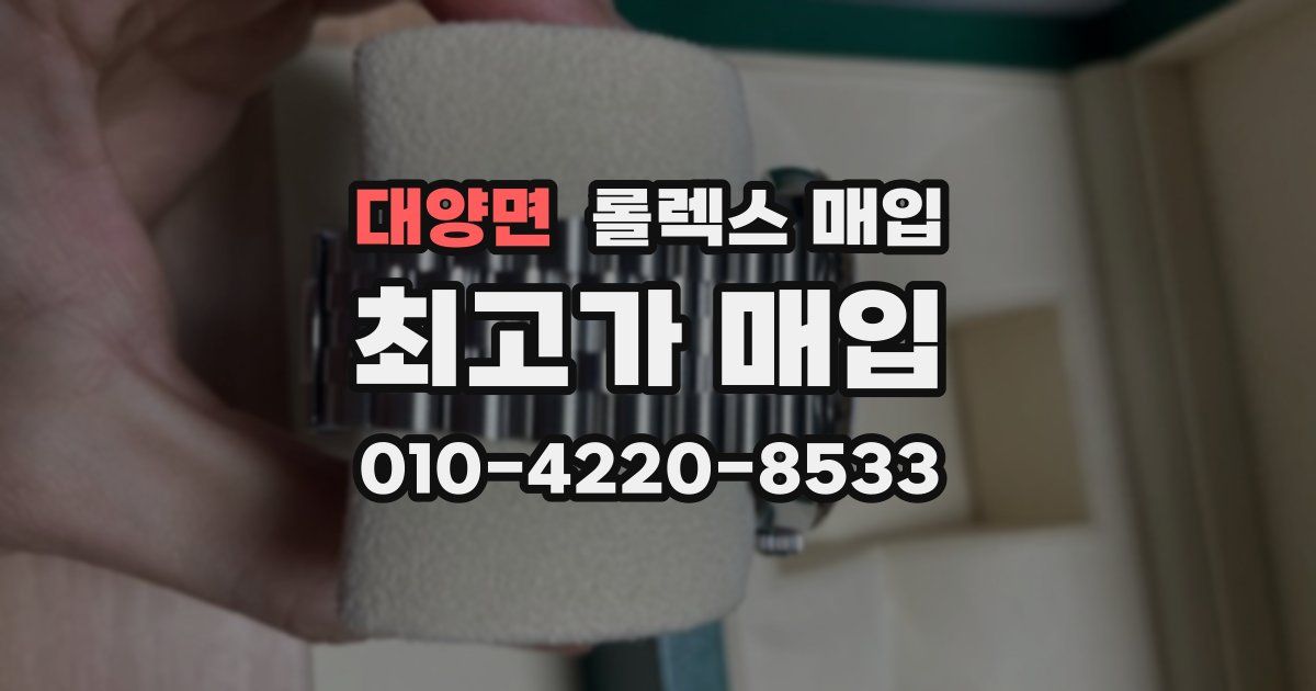 대양면 롤렉스 매입