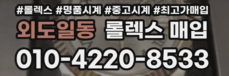 외도일동 롤렉스 매입