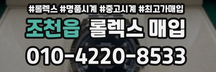조천읍 롤렉스 매입