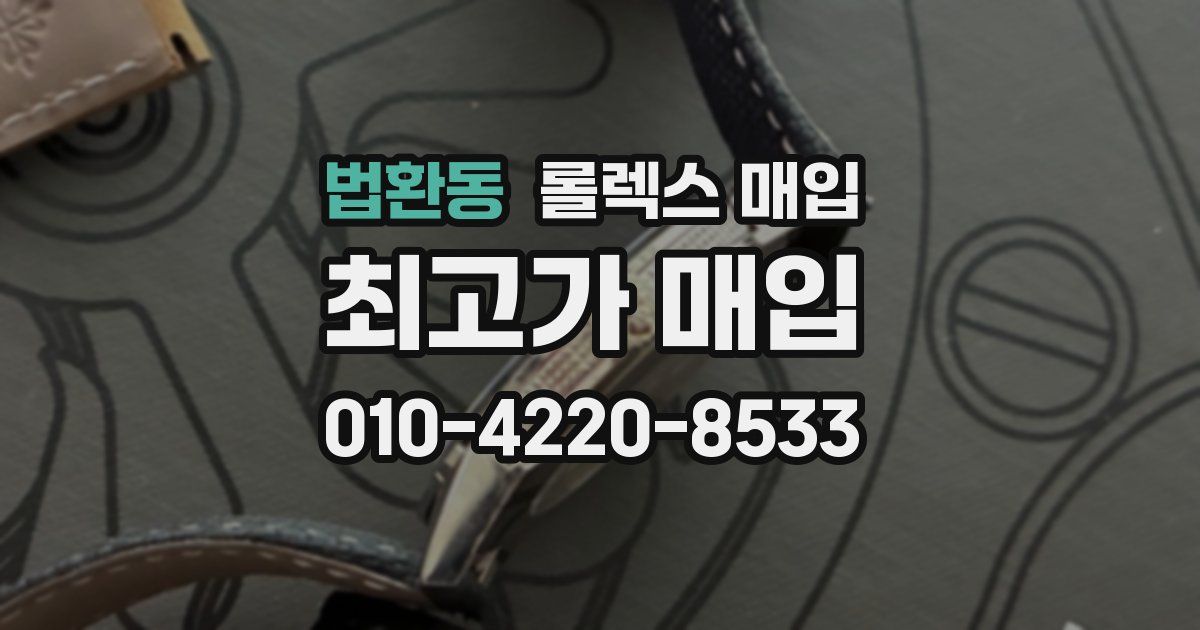 법환동 롤렉스 매입