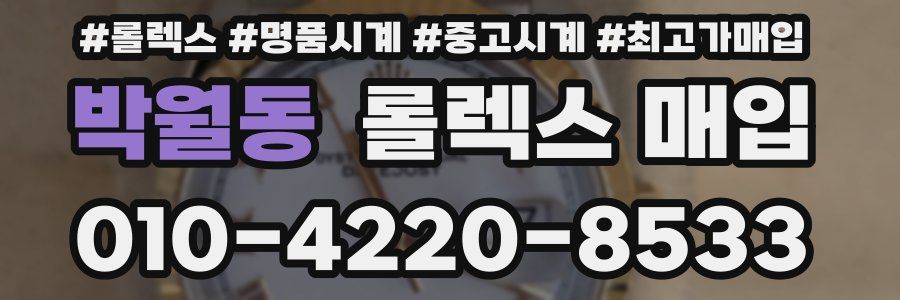 박월동 롤렉스 매입
