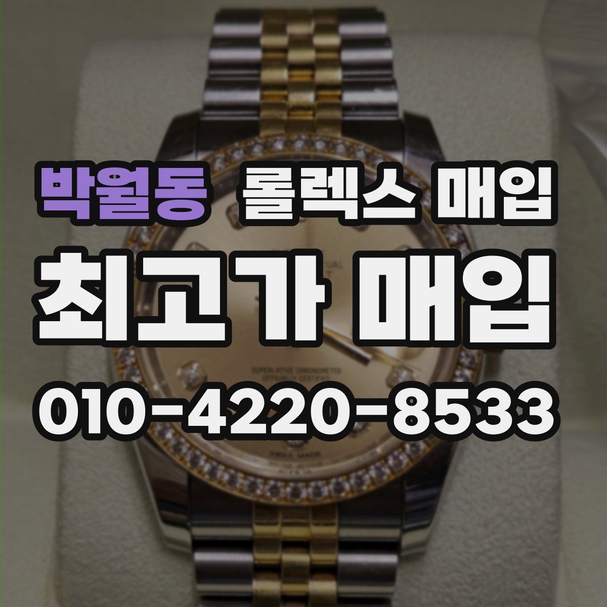 박월동 롤렉스 매입