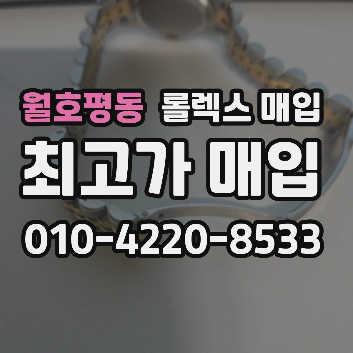 월호평동 롤렉스 매입