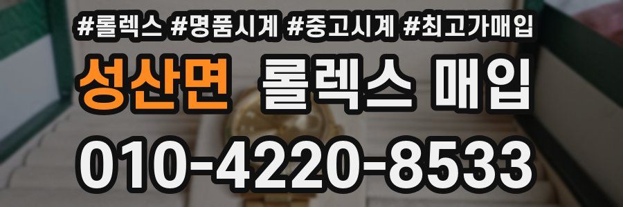 성산면 롤렉스 매입