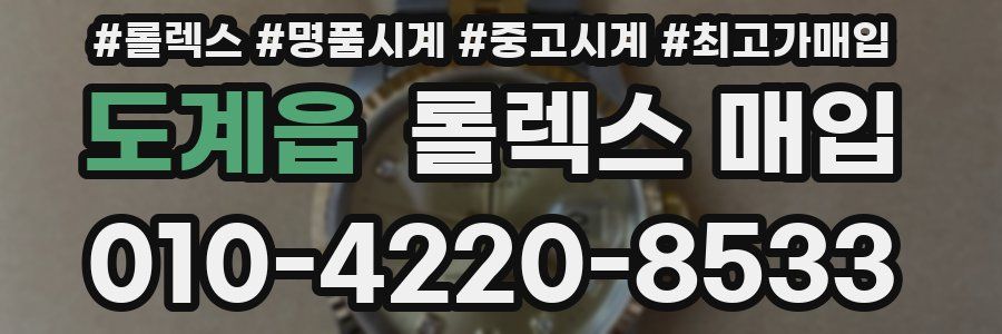 도계읍 롤렉스 매입