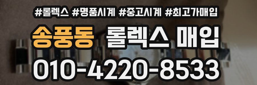 송풍동 롤렉스 매입