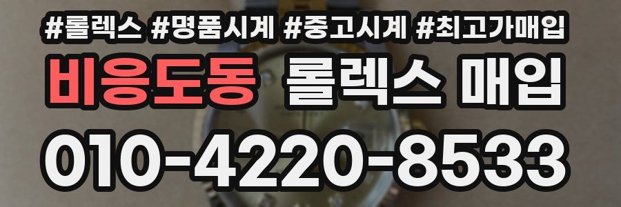비응도동 롤렉스 매입