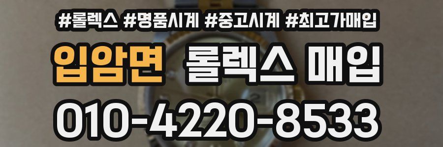 입암면 롤렉스 매입