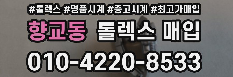 향교동 롤렉스 매입