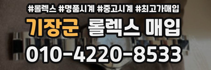기장군 롤렉스 매입