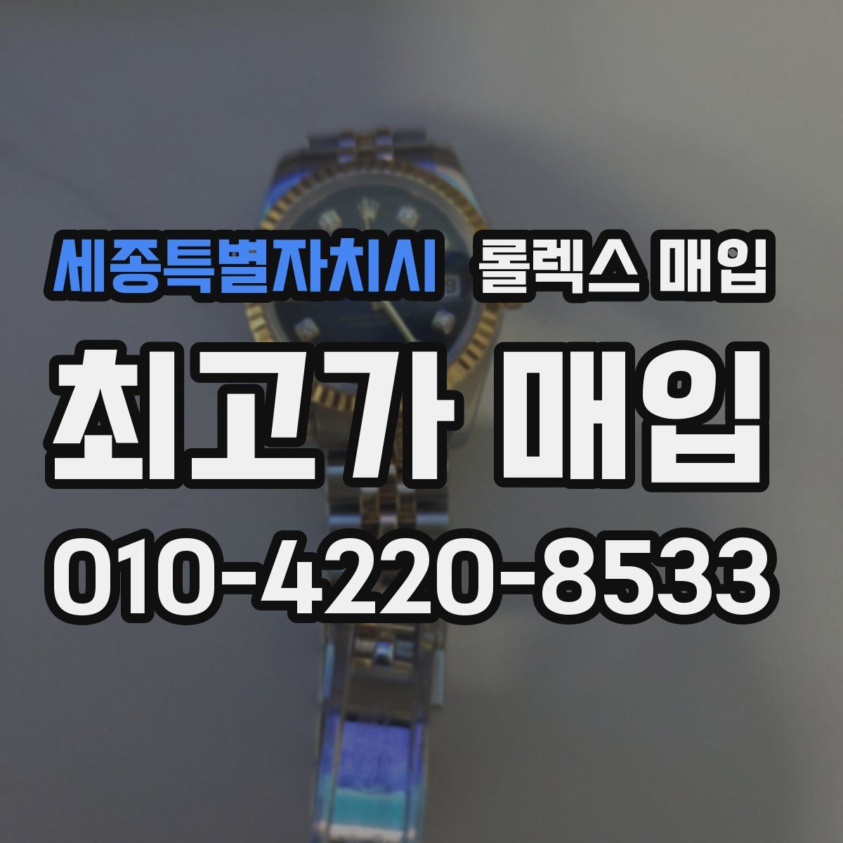 세종특별자치시 롤렉스 매입