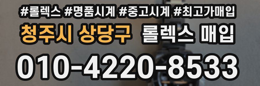 청주시 상당구 롤렉스 매입
