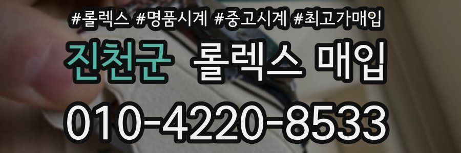 진천군 롤렉스 매입
