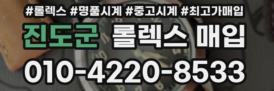 진도군 롤렉스 매입