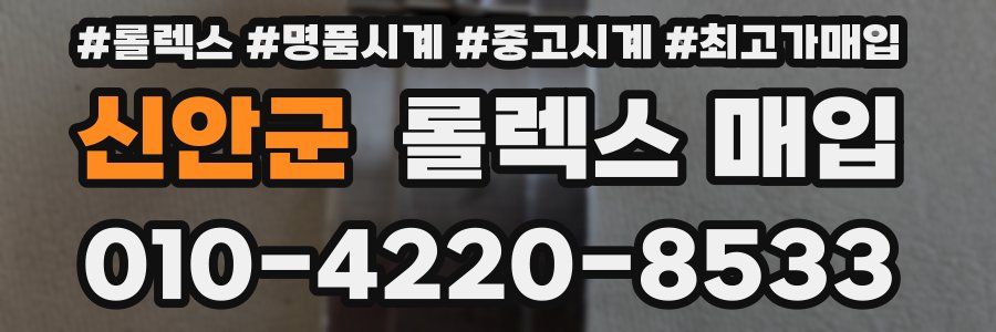 신안군 롤렉스 매입