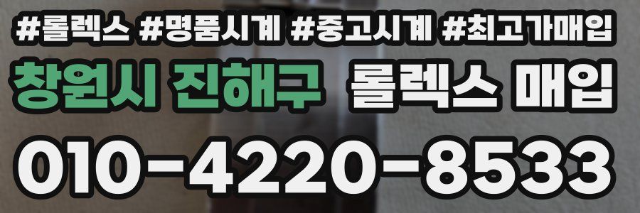 창원시 진해구 롤렉스 매입