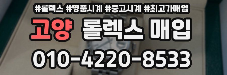 고양 롤렉스 매입
