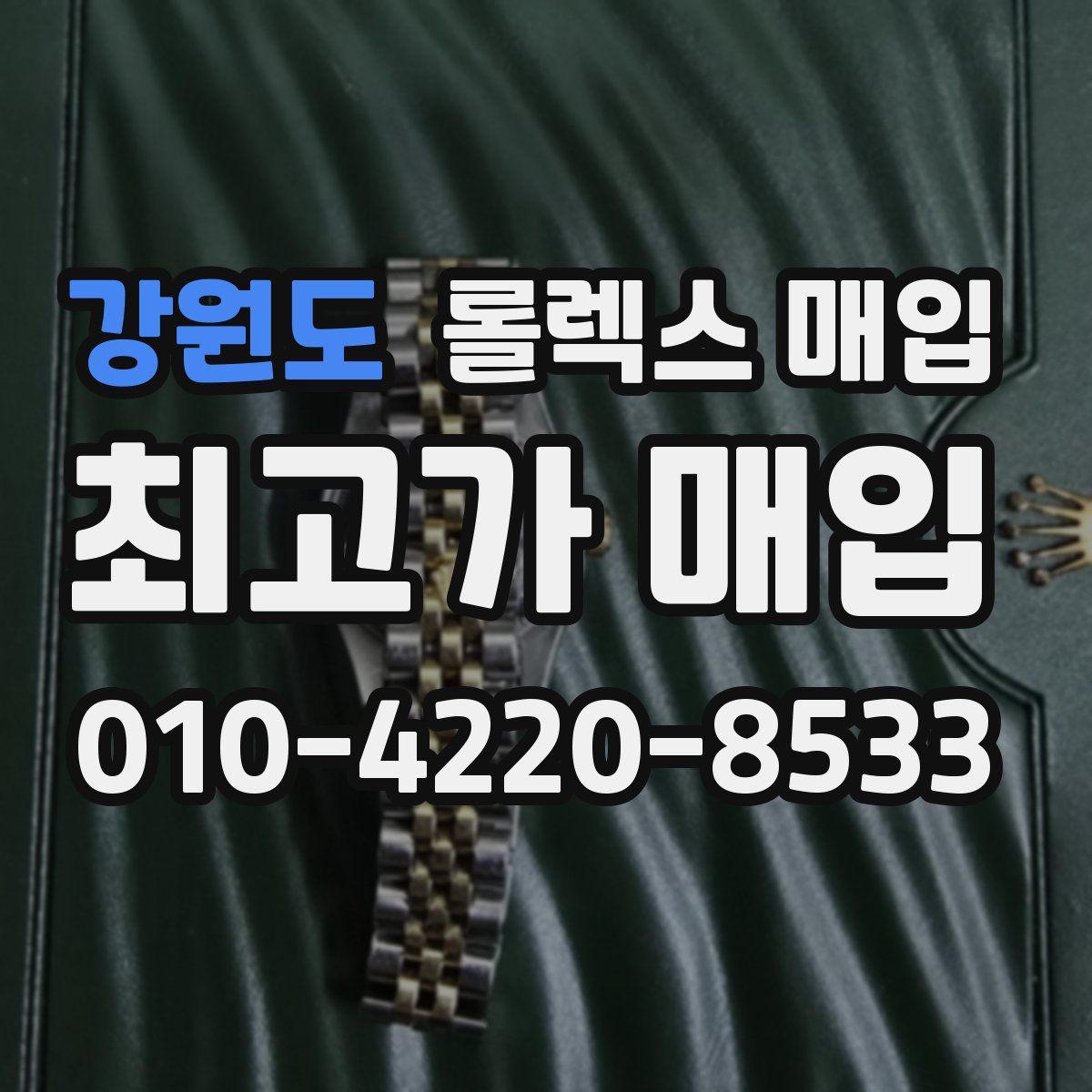 강원도 롤렉스 매입