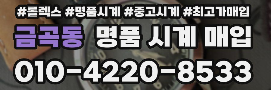 금곡동 명품 시계 매입