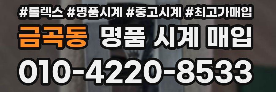 금곡동 명품 시계 매입