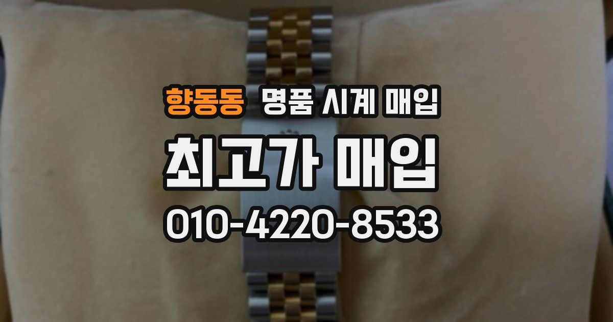 향동동 명품 시계 매입