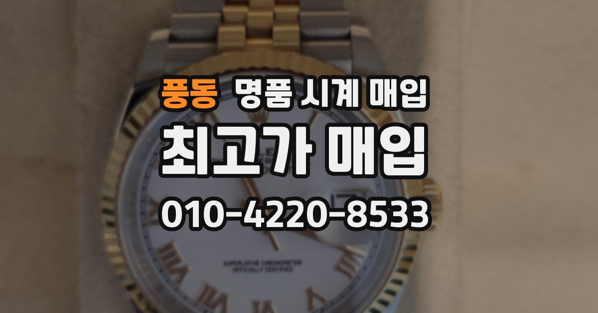 풍동 명품 시계 매입