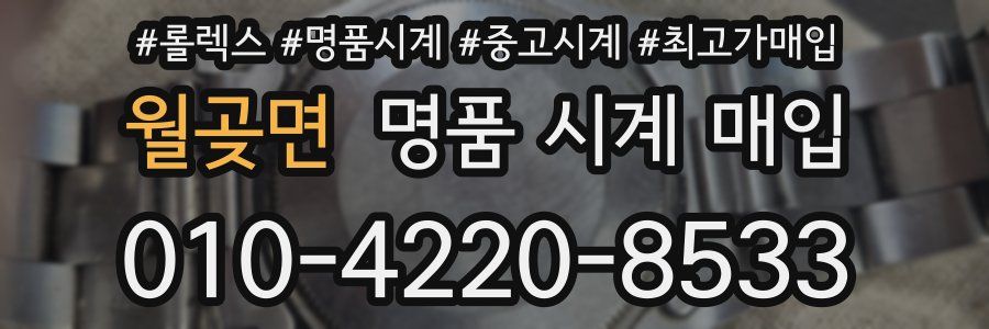 월곶면 명품 시계 매입