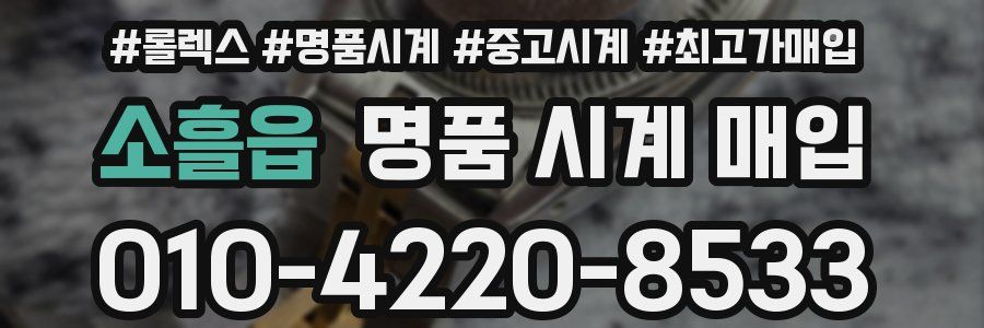 소흘읍 명품 시계 매입