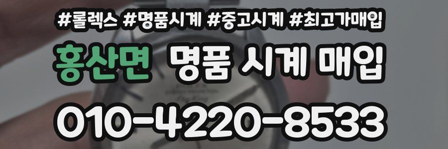 홍산면 명품 시계 매입