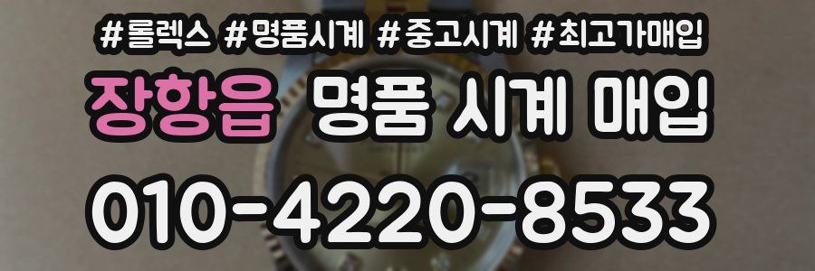 장항읍 명품 시계 매입