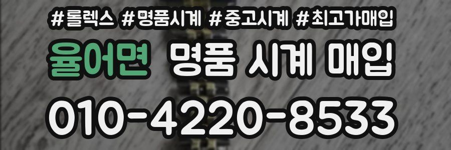 율어면 명품 시계 매입