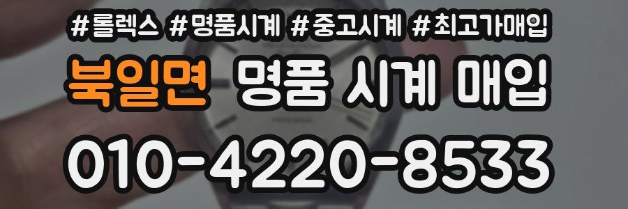 북일면 명품 시계 매입