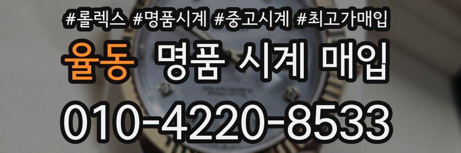 율동 명품 시계 매입