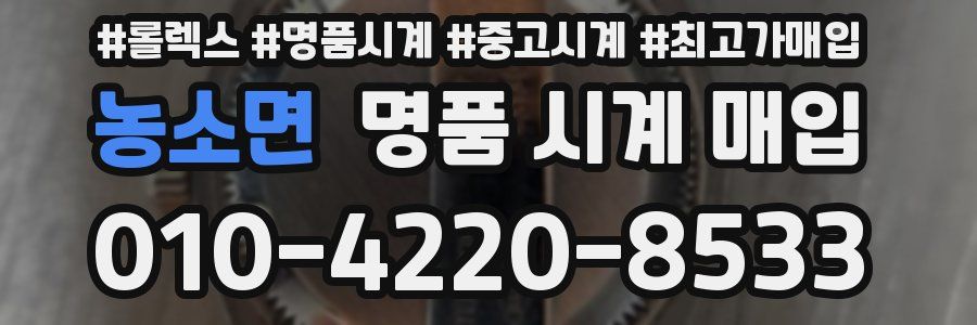 농소면 명품 시계 매입