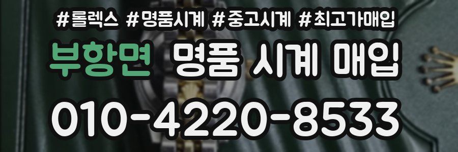 부항면 명품 시계 매입