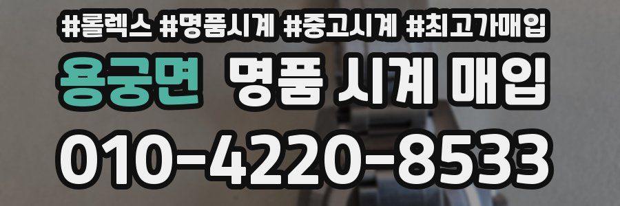 용궁면 명품 시계 매입