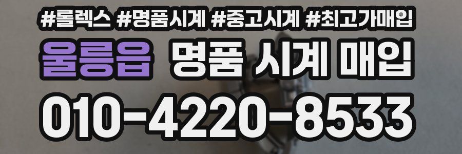 울릉읍 명품 시계 매입