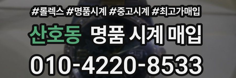 산호동 명품 시계 매입