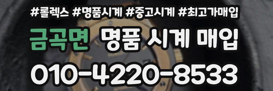 금곡면 명품 시계 매입
