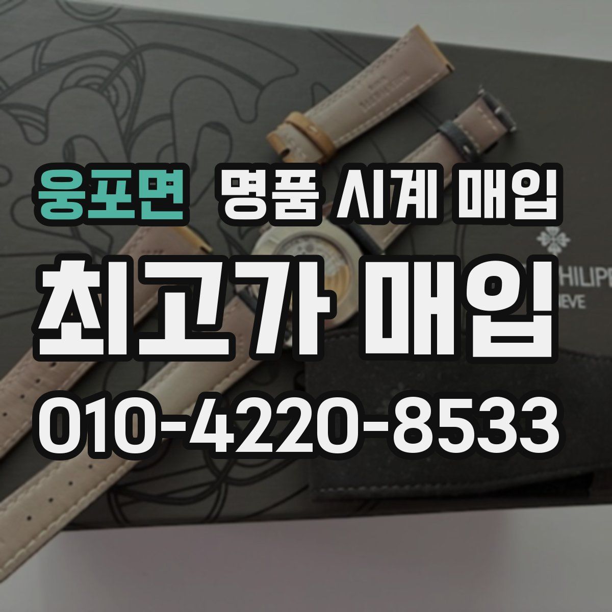 웅포면 명품 시계 매입