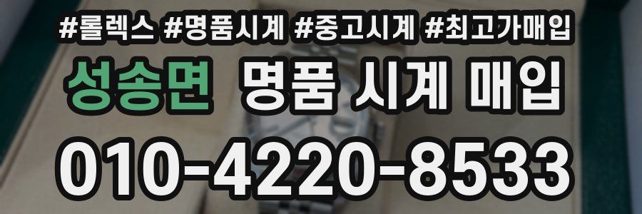 성송면 명품 시계 매입